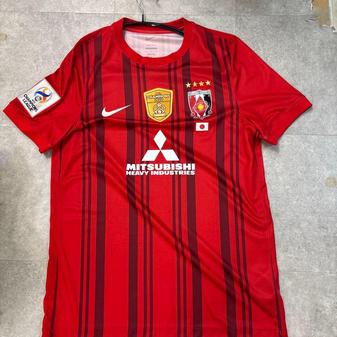 【新品未使用】浦和レッズユニ2023年ACL優勝記念ユニフォーム　L背番号なし