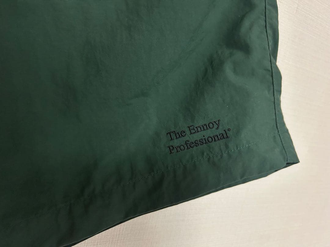 ENNOY スタイリスト私物 NYLON SHORT PANTS グリーン 袋有