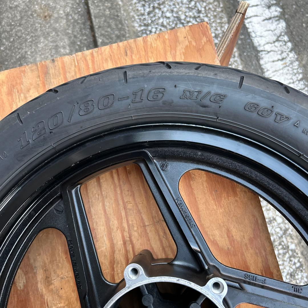 GPZ1000RX フロントホイール