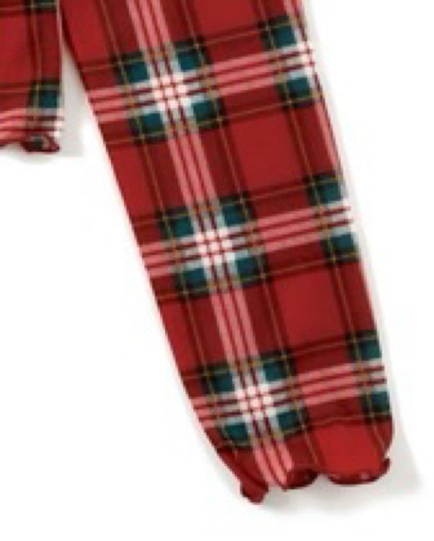 POPPY 赤チェクラウンドトップス あさぎーにょ カットソー ポピー 新品