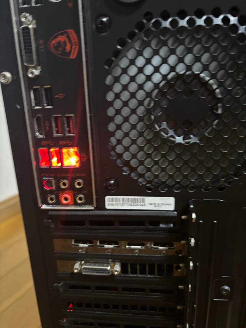 最終大幅値下げ！メモリ大盛、ダブルドライブの自作ゲーミングPC！i7 SSD