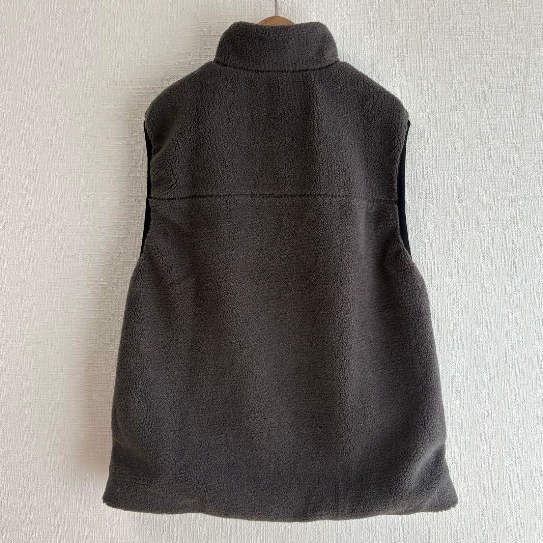 SLOBE IENA スローブイエナ ボアスタンドベスト グレー