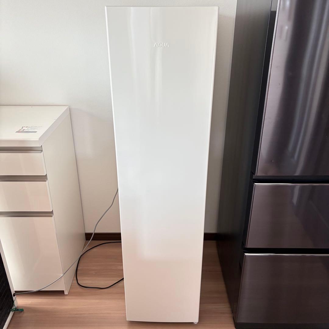 AQUA ノンフロン冷凍庫 102L スリム 2022年製