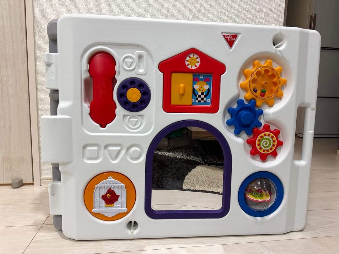 超美品　日本育児 ベビーサークル ミュージカルキッズランドDXⅡ 8枚