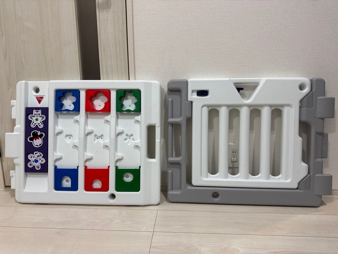 超美品　日本育児 ベビーサークル ミュージカルキッズランドDXⅡ 8枚