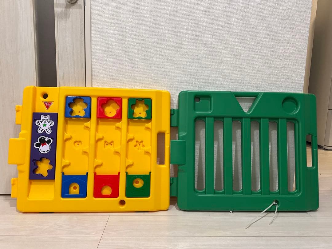 超美品　日本育児 ベビーサークル ミュージカルキッズランドDXⅡ 8枚