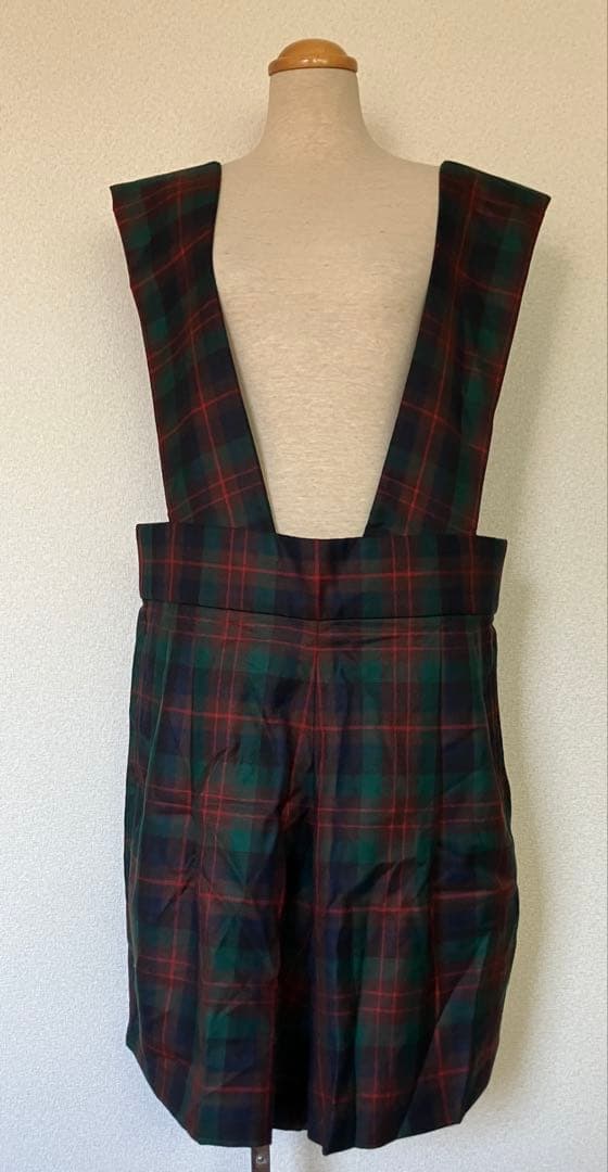 コムデギャルソン　チェック柄サロペット
