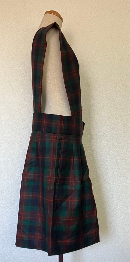 コムデギャルソン　チェック柄サロペット