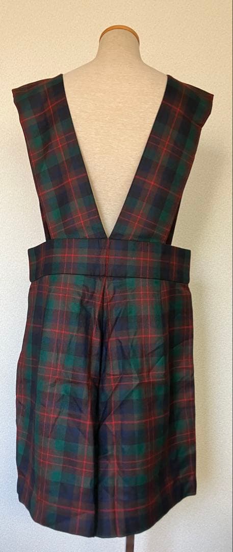コムデギャルソン　チェック柄サロペット