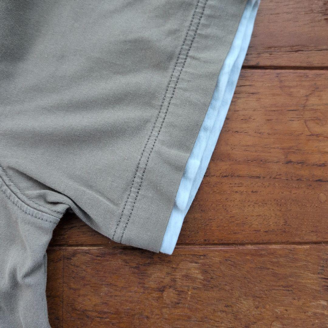 ブルネロクチネリ　ボーイズＴシャツセット(カーキ＆グレー)１２Ｙ