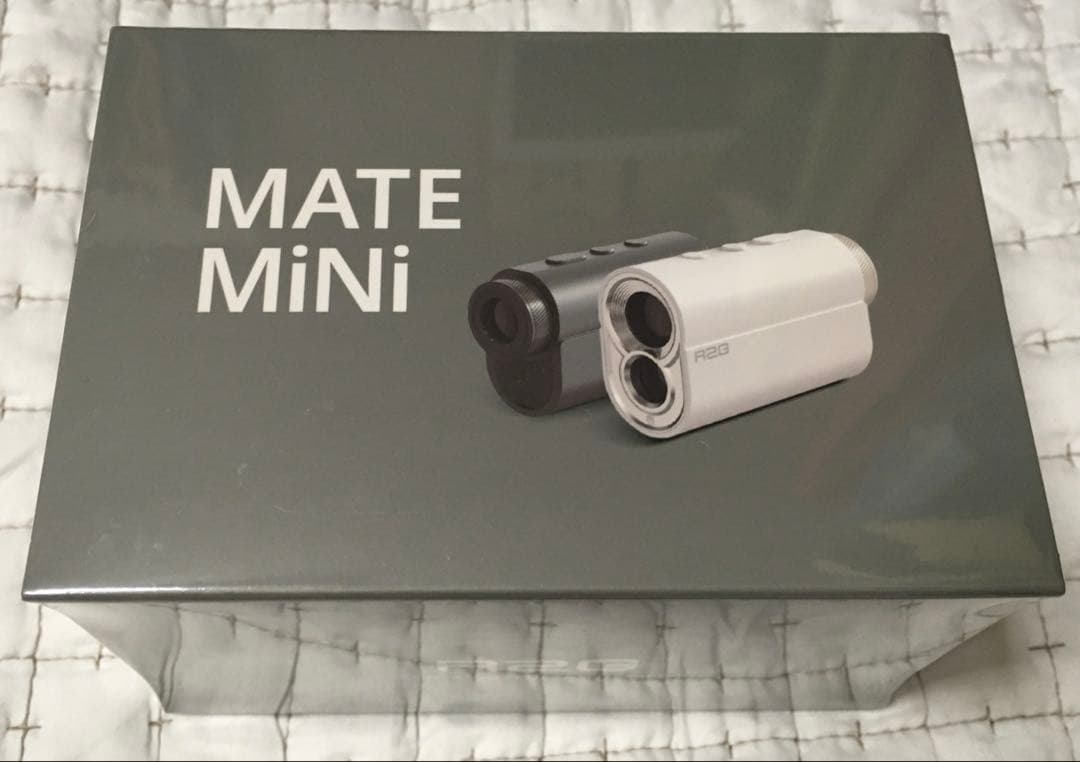 【新品未開封】R2G MATE MINI ゴルフ距離計　ミルキーホワイト