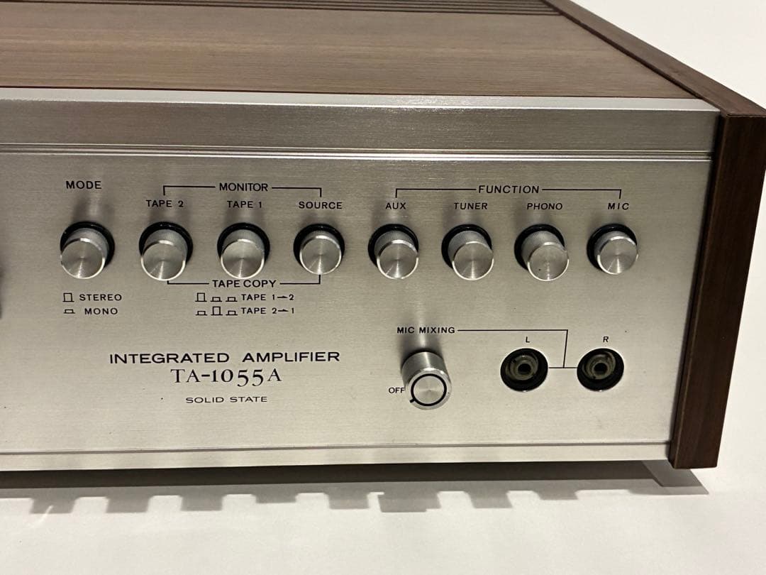 ソニー プリメインアンプ TA-1055A 動作確認済