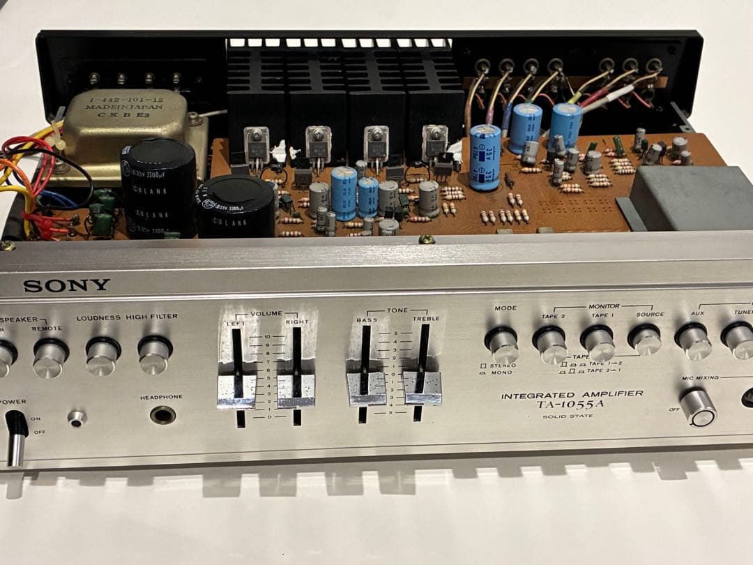 ソニー プリメインアンプ TA-1055A 動作確認済