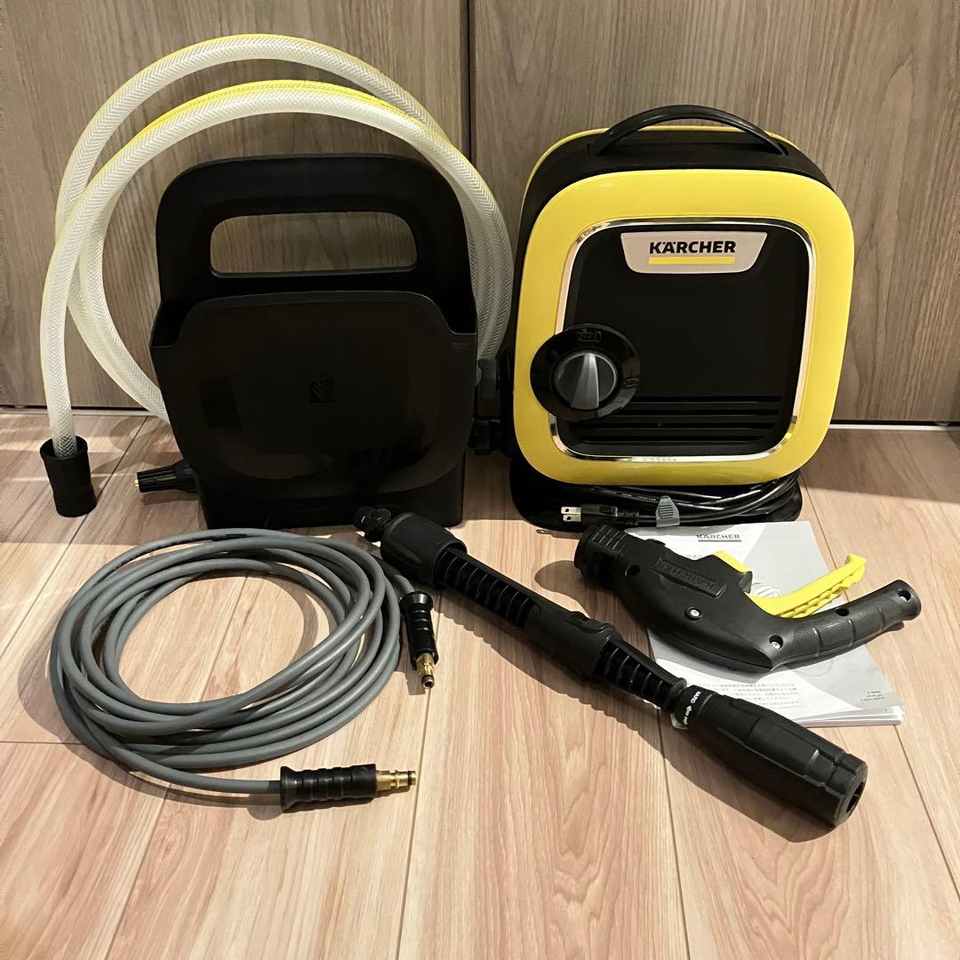 ケルヒャー K MINI + 自吸用ホース/フィルター/専用ケース