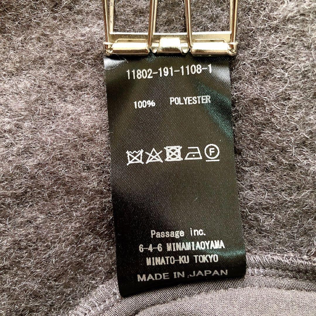 コグザビッグスモーク KRISTEN VEST ファーベスト グレー NOBLE