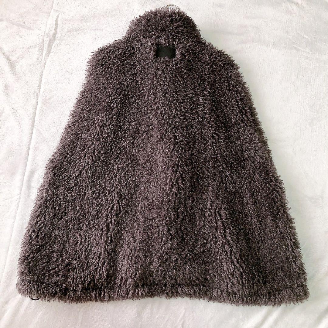 コグザビッグスモーク KRISTEN VEST ファーベスト グレー NOBLE