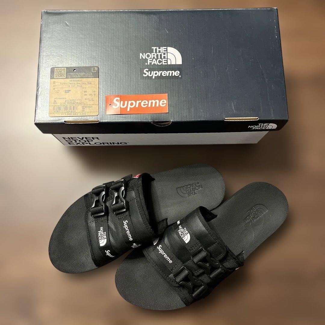 ⭐︎ 美品 Supreme The North Face サンダル 黒 ⭐︎