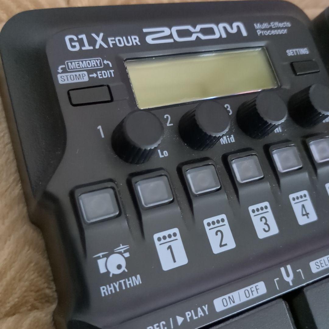 まゆ母　ZOOM G1XFOUR　純正アダプターつき