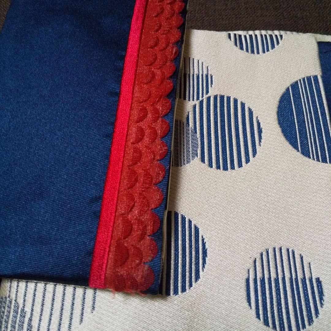 ふりふ 半幅帯 「あぶ金魚」美品