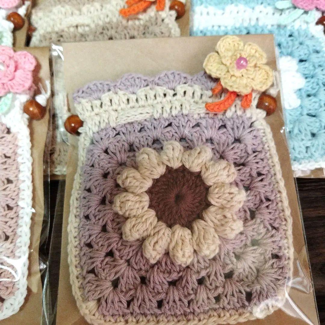 ♡あい様確認用♡【グラニー巾着40個】グラニースクエア♪