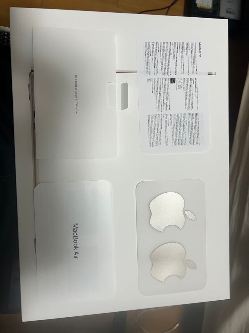 箱ありMacBook Air 15インチ 2023 M2/8GB/256GB