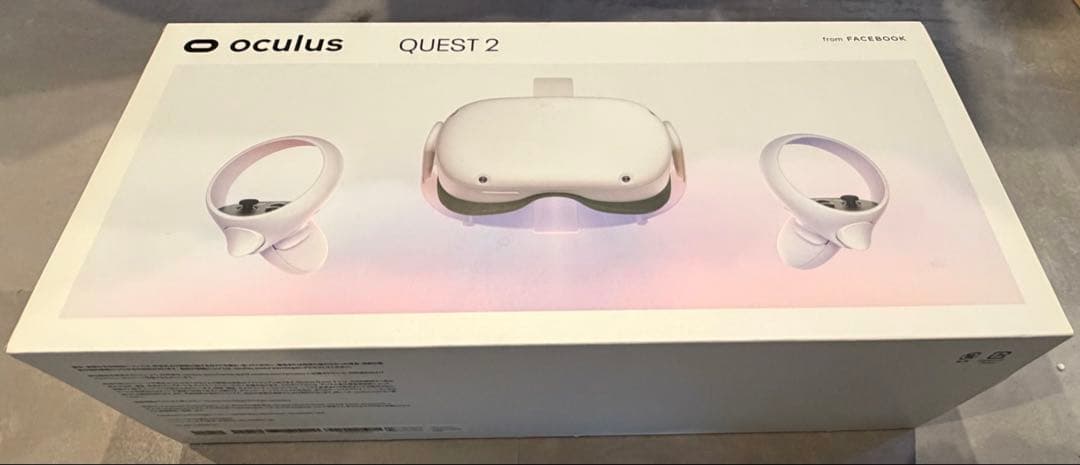  Quest 2 VRヘッドセット本体(128GB)＋コントローラー