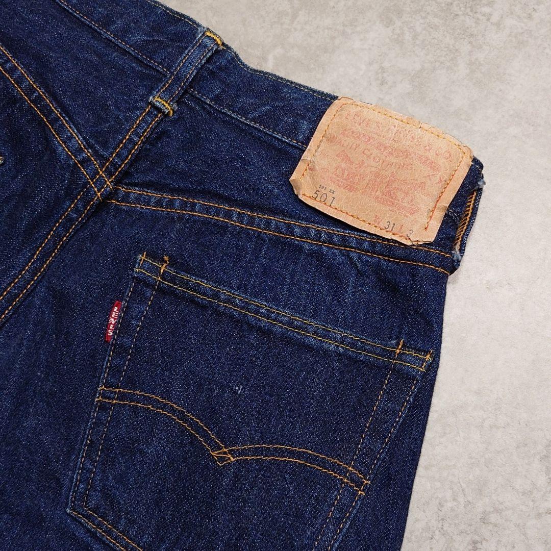 ロ*タ様 00s Levi's 66501 旧日本製 濃紺 BIGE 耳付 W3
