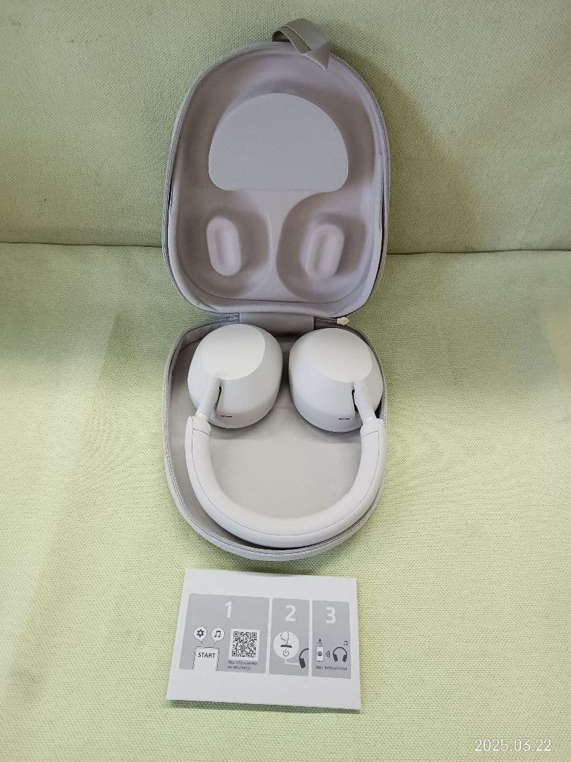 《TB15》SONY WH-1000XM5 ヘッドホン プラチナシルバー