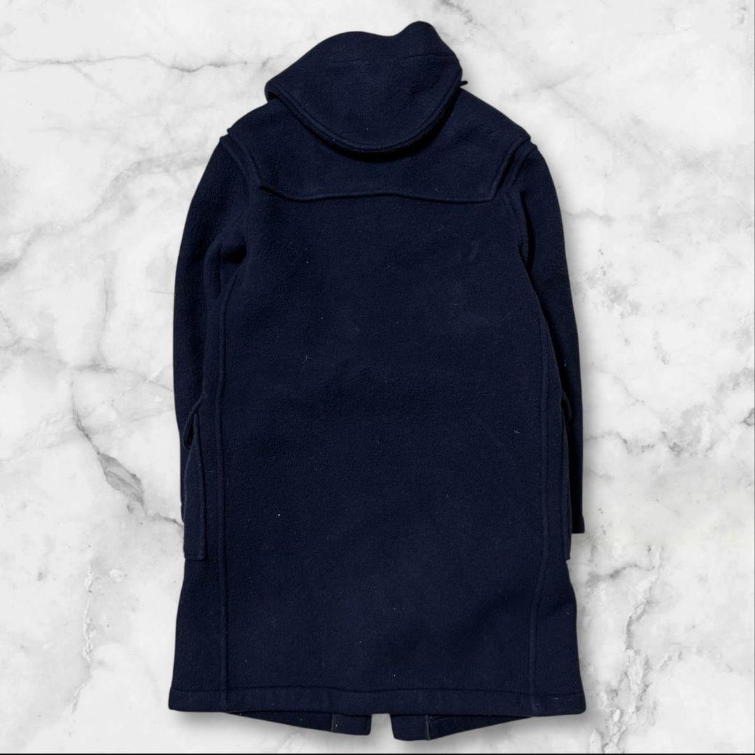 【極美品】英国製 Lサイズ グローバーオール ダッフルコート チェック 水牛