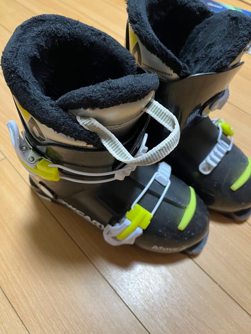 スキーセット3点118ブーツ22.5 子供男の子