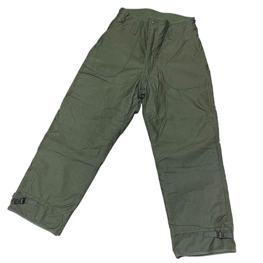 HD デッドストックUS NAVY A-2 デッキパンツ　M（31-34）