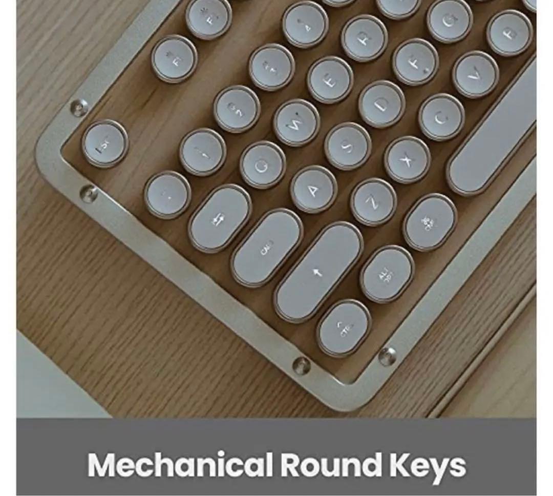 未使用！AZIOレトロキーボードmaple Bluetooth lofree