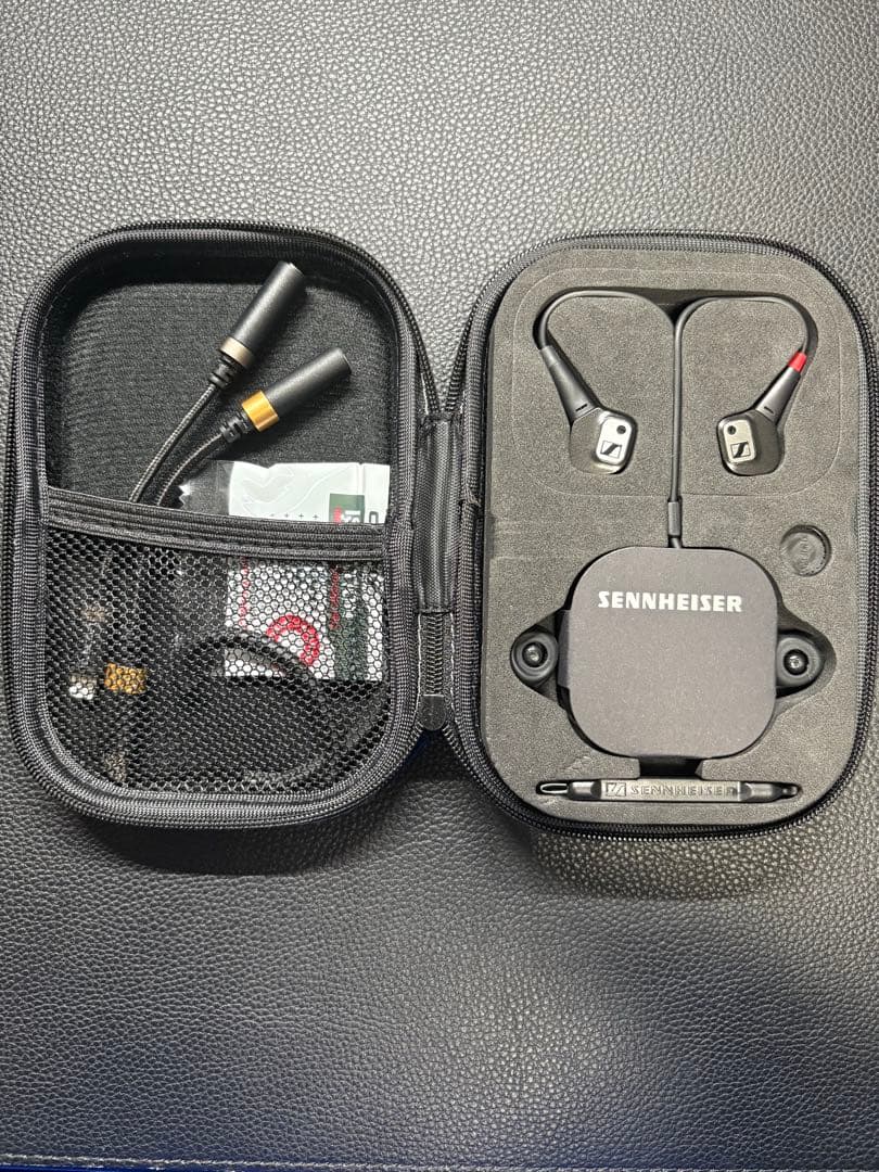 Sennheiser IE 80 S + ケース + 変換アダプタ2種