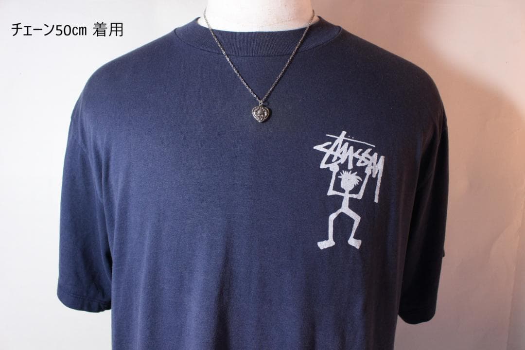 40s　スウィートハートジュエリー　WW2　シルバー　チャーム　渦巻　波