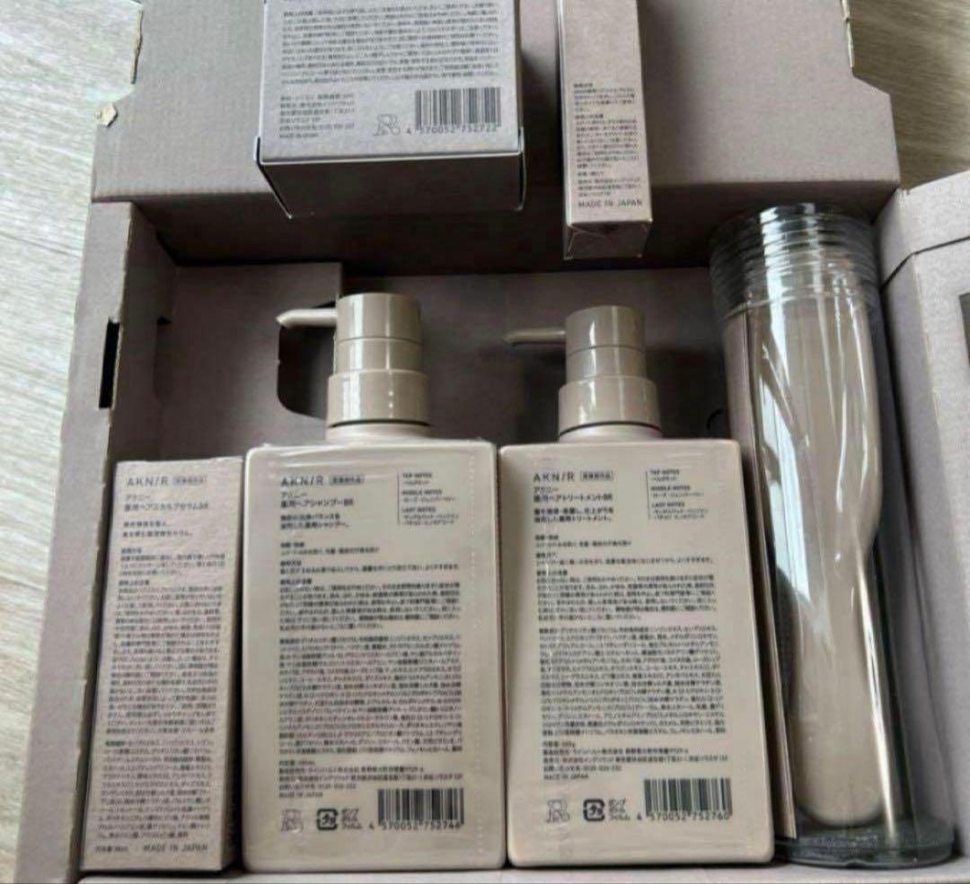 【新品未開封】AKNIR アクニー シャンプー トリートメント パーフェクト梨花