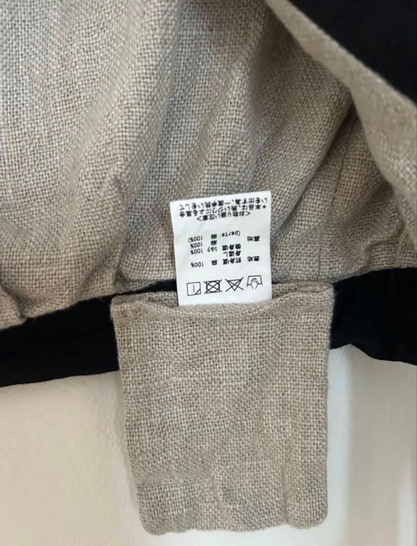 emicetic リネン ベスト　シルク　エミックエティック