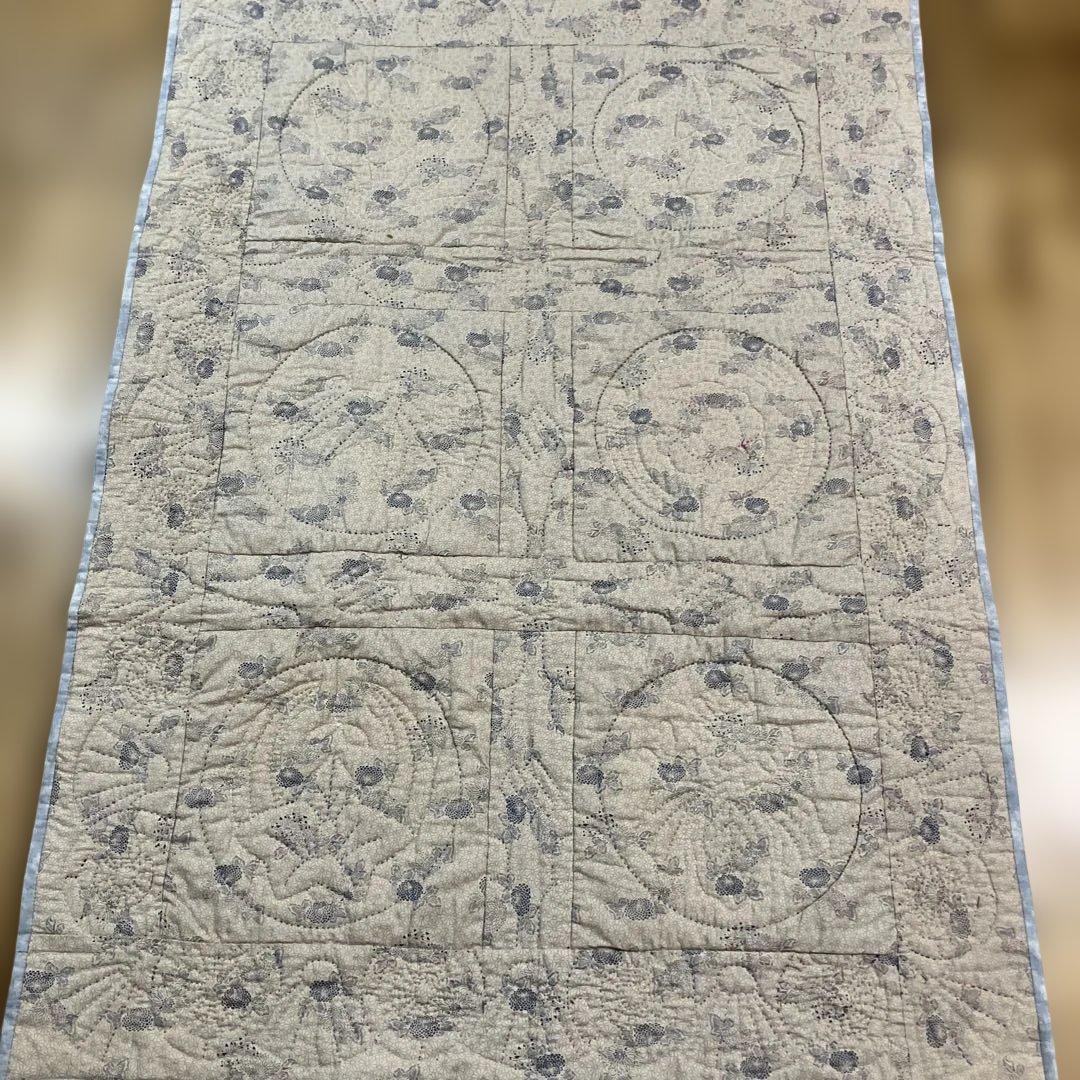 m*u様 新品　家紋のモチーフ パッチワークキルト　タペストリー他　127cmx