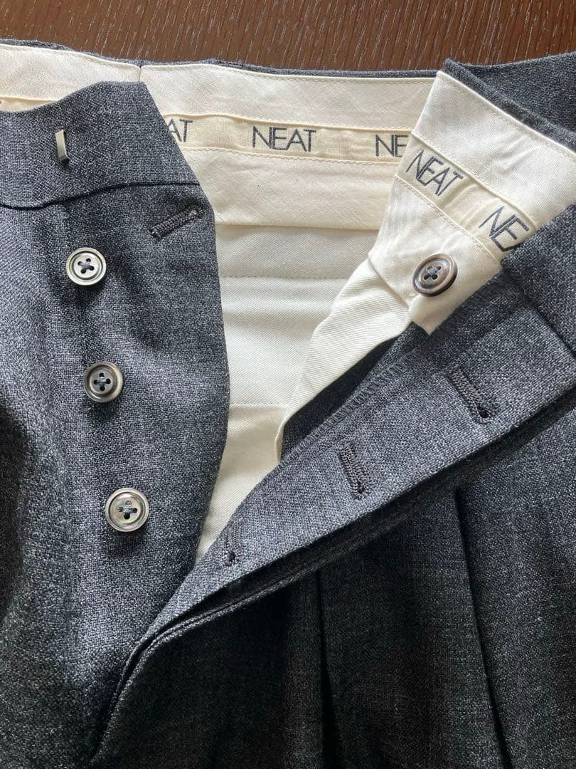 NEAT ウールスラックス サイズ 48