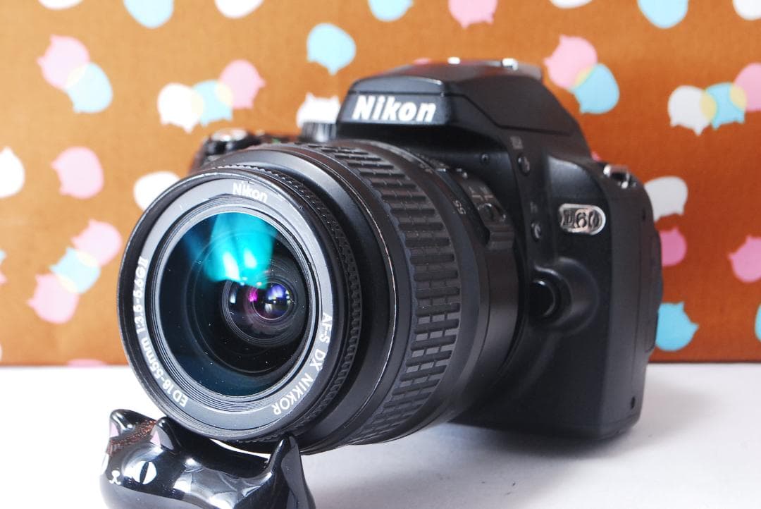 ✨スマホ転送可能✨初心者オススメ✨Nikon D60 レンズセット