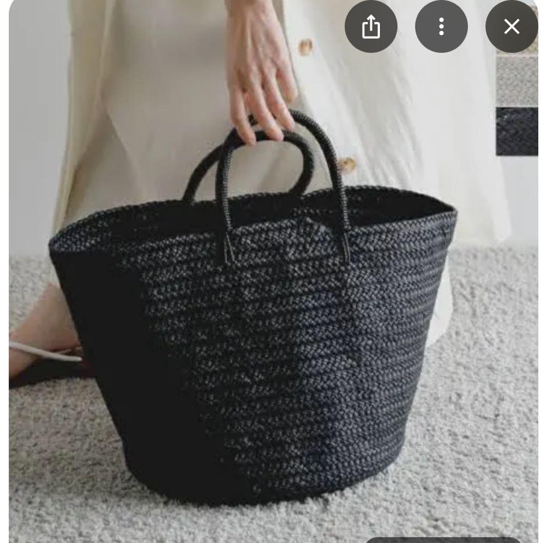 美品◾️Aeta BASKET L レザーバスケット