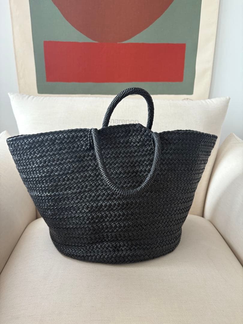 美品◾️Aeta BASKET L レザーバスケット