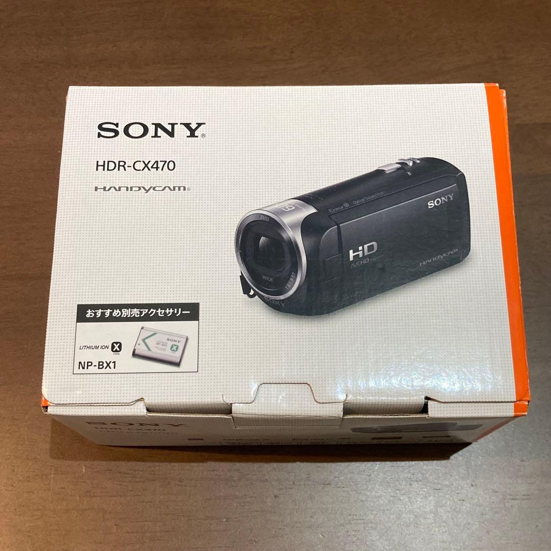 ★極美品★ SONY HDR-CX470 ビデオカメラ ホワイト