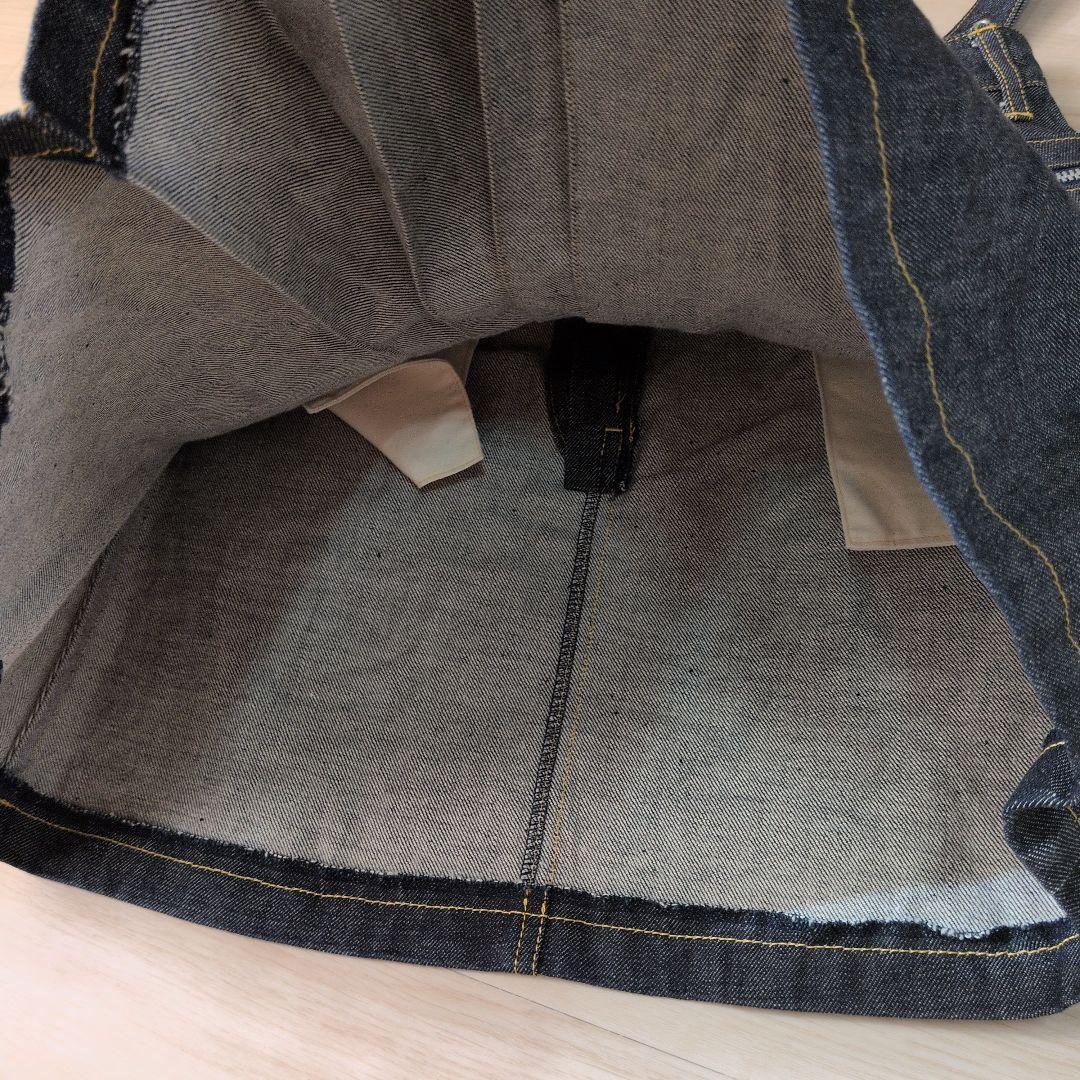 廃盤‼️希少‼️オゾンコミュニティ　デニム　ポケット　サスペンダー　マイクロミニ