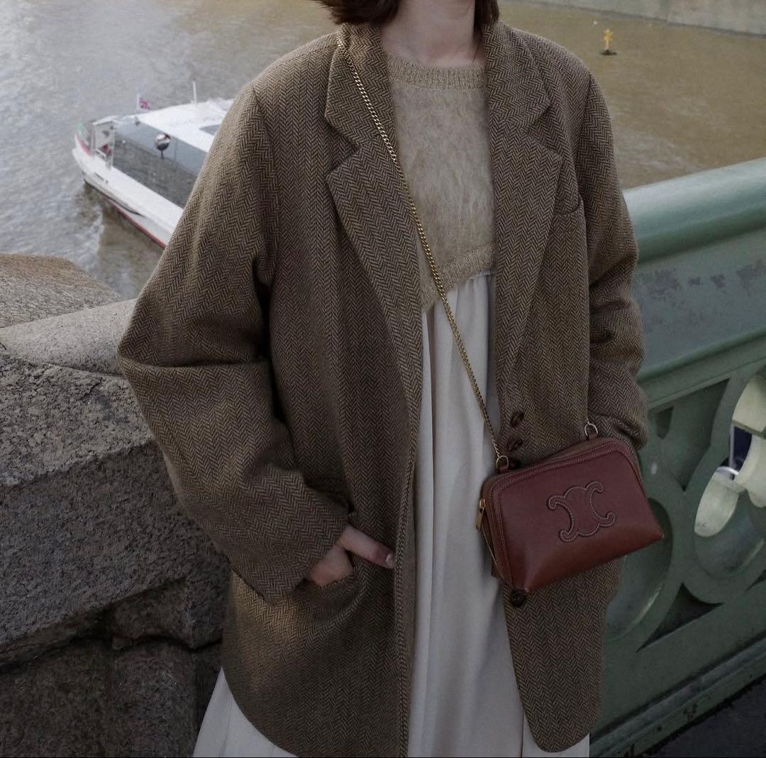 ジャケット・アウター Eaphi WOOL TWEED JACKET