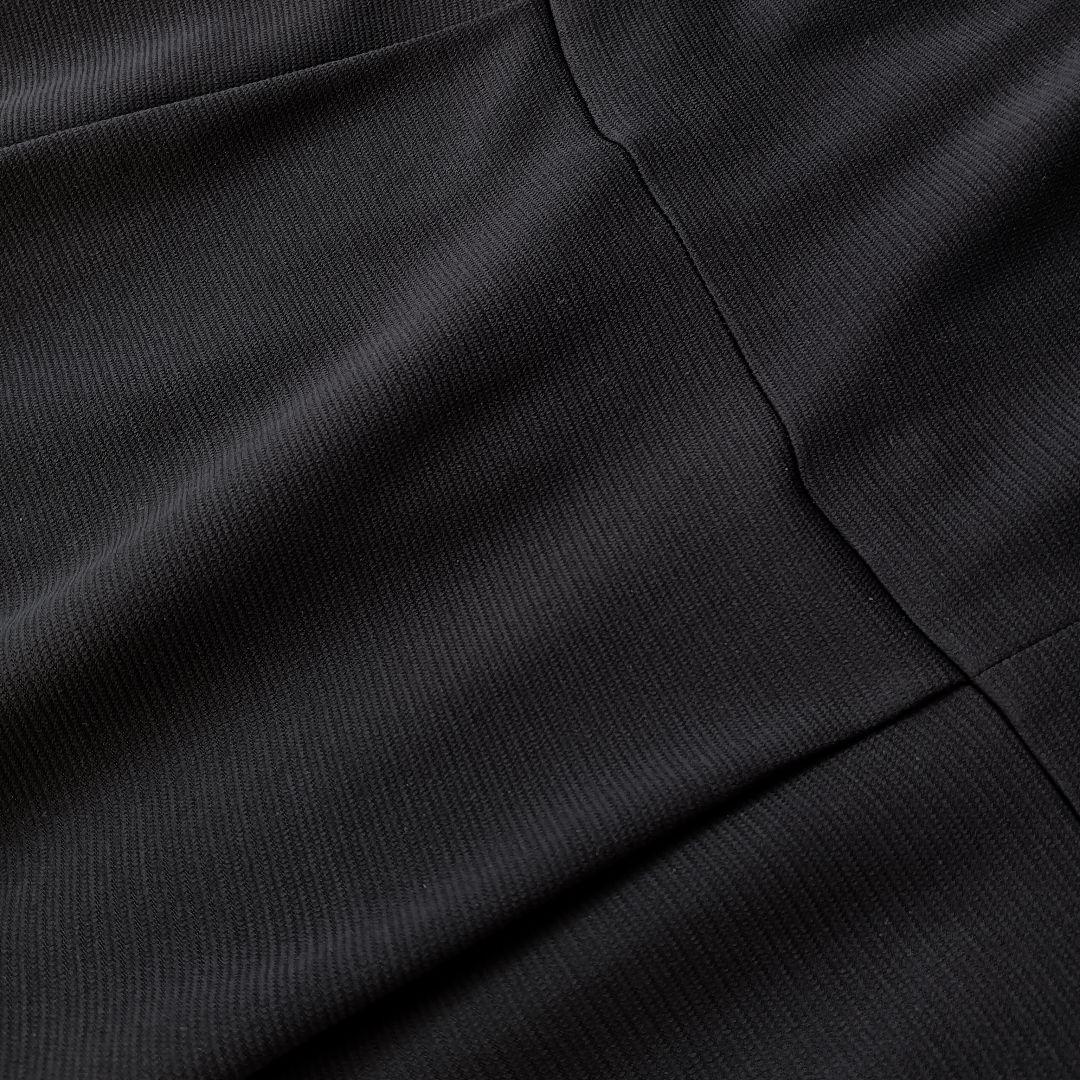 【23区】 新品 襟付きグログランワンピース ネイビー 44 セレモニー