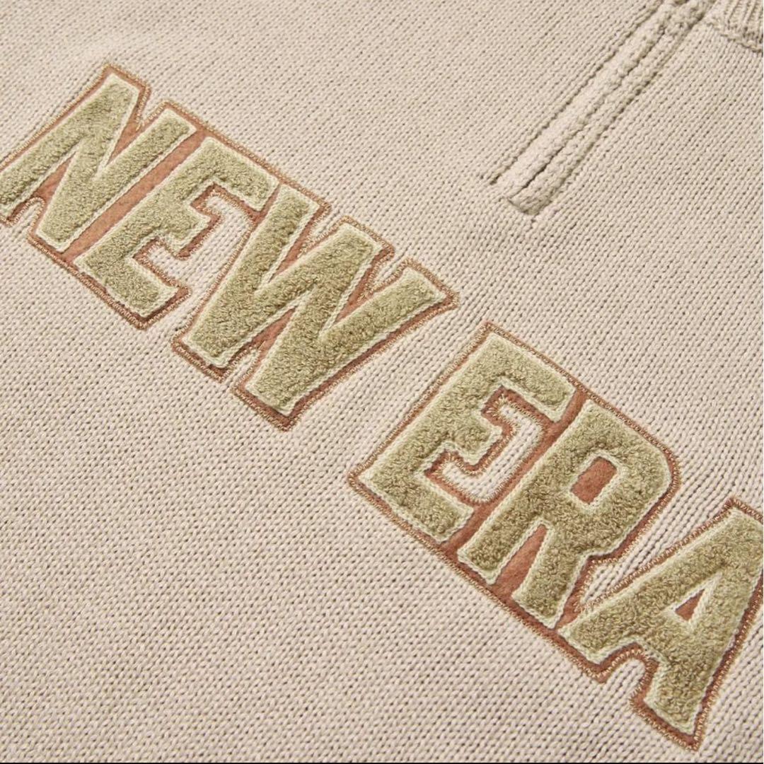 ニューエラ ゴルフ レディース ニット プルオーバー アイボリー Mサイズ