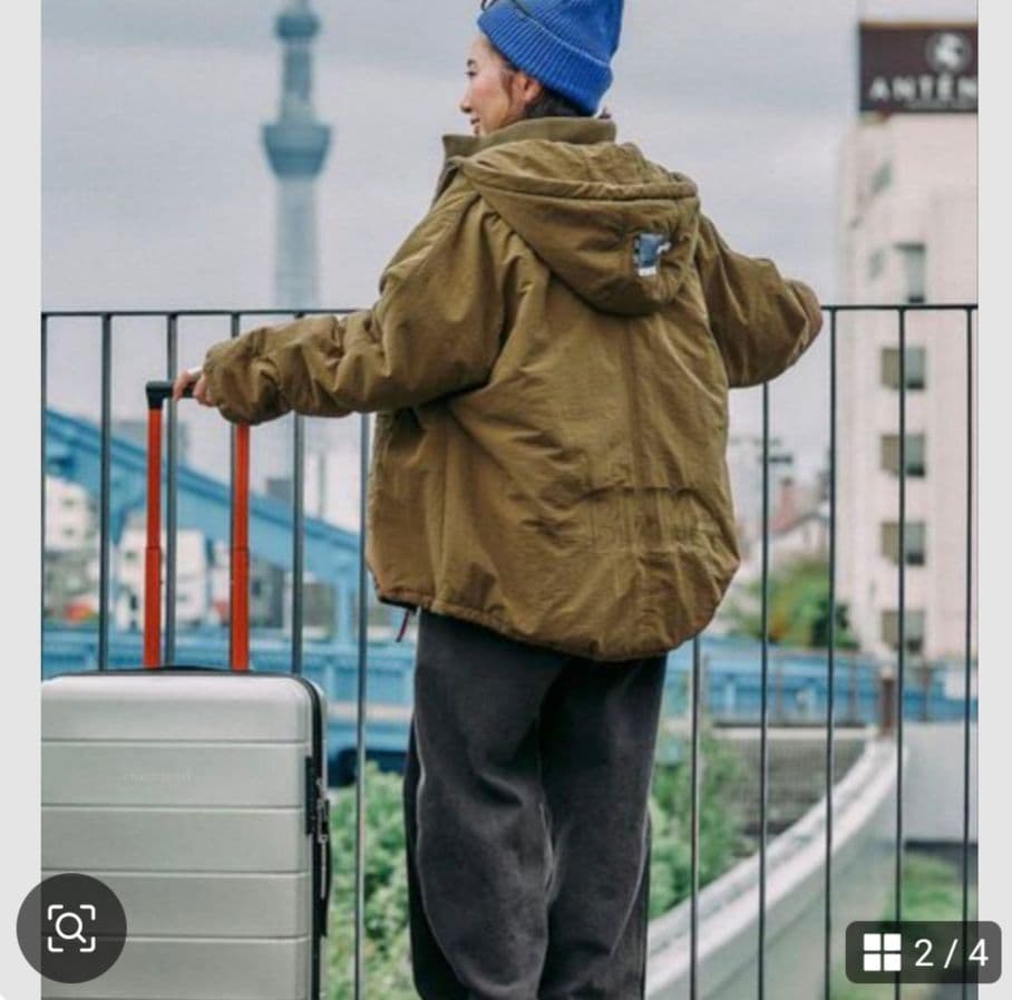 niko and... Misayo ミリアウター カーキ