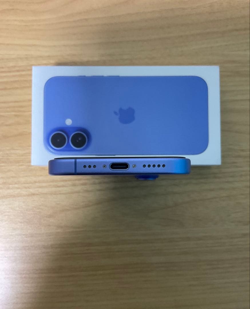 Apple iPhone16 128GB SIMフリー ウルトラマリン