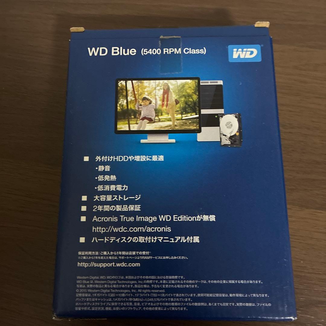 3.5インチHDD 6TB WD Blue WD60EZAZ-RT