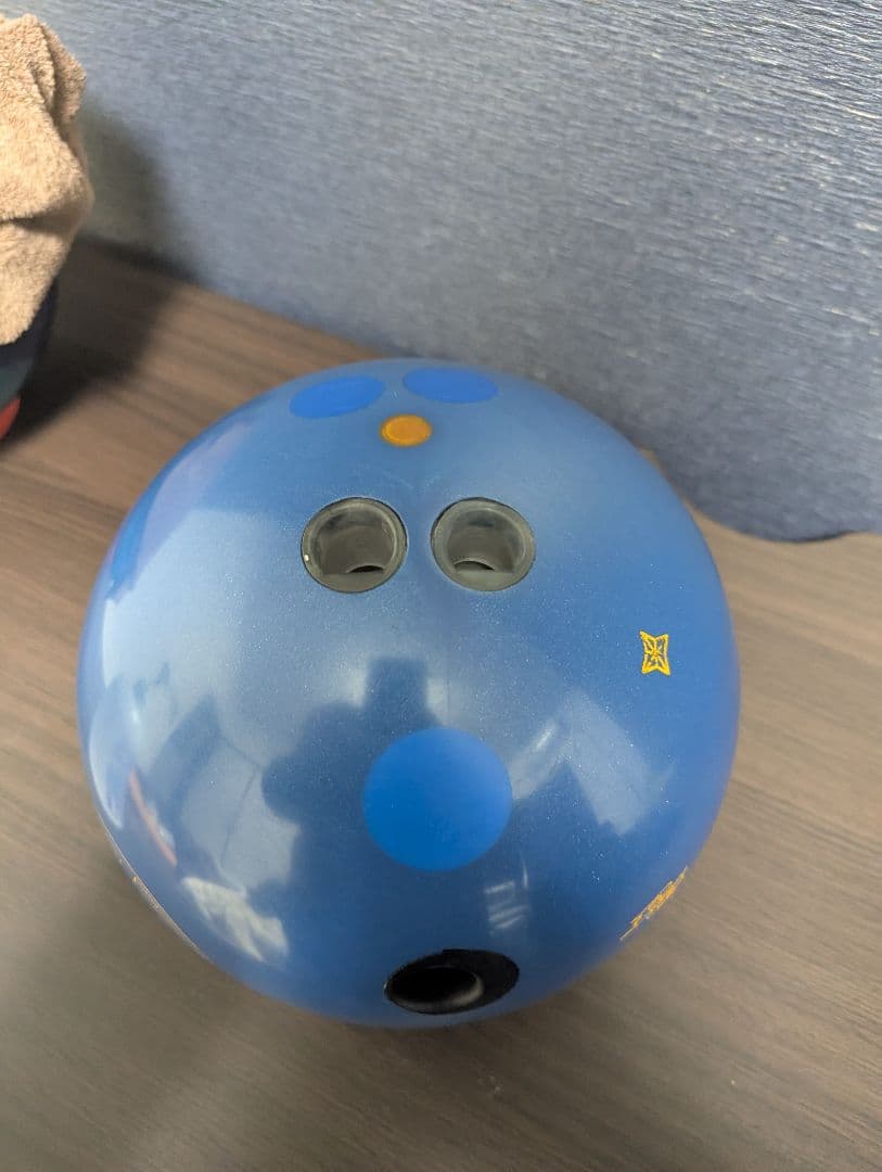 プ*ま様 X-CELL MASTER 　15ポンド　ボウリングボール 青